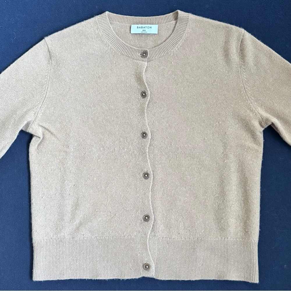 Babaton Vanity Cashmere Cardigan - Picture 2 of 6